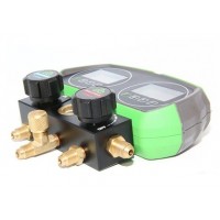 Манометричний колектор Super Stars ST-B268D комплект (R410A, 22, 407С, 404A, шланги 60", чемодан)