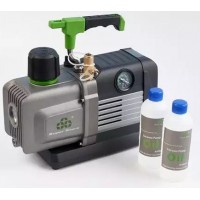 ST-8S (241л/хв, 1/3HP, 2Па, 1/4"&3/8"SAE, R32) Вакуумний насос інтелект.1 ст.Super Stars 