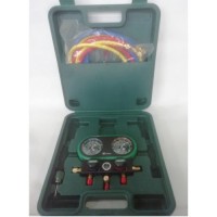 Манометричний колектор HONGSEN HS-MVS60-101A-60" (R410A, 22, 134a, 404A, пл. чемодан)