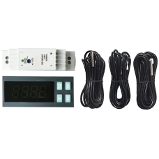 HONGSEN EX1230 Контроллер ЕРВ серії DPF/DPFS  (220В) в к-ті з Реле., Датчик темп (2шт.), Датчик тиску