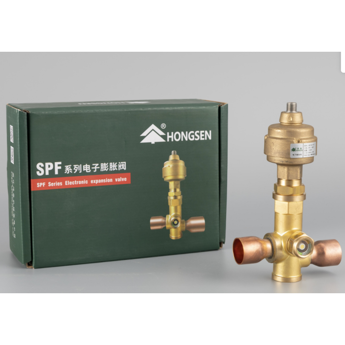 HONGSEN SPF25-7-7 Електронний розширювальний вентель  (1.3 м³/ч, 84 кВт (R404A), 12В, 45 Бар, 7/8")