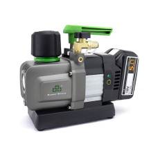 З літієвим акум.  ST-2SC (70л/хв, 1/4HP, 2Па, 1/4"SAE, R32) Вакуумний насос 1 ст. з літієвим акум. Super Stars 