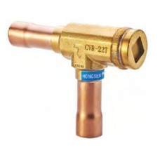 Зворотний клапан HONGSEN CVR-22 ODF (7/8", пайка, кутовий, 8,5м³/ч, 46 Бар)