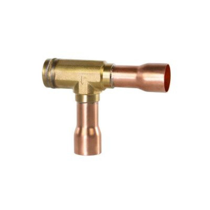 Зворотний клапан HONGSEN CVR-35 ODF (1 3/8", пайка, кутовий, 29,0м³/ч, 46 Бар)