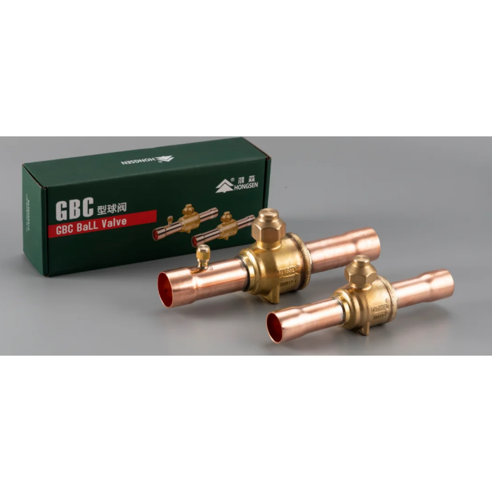 Кульовий вентиль HONGSEN GBC-10V з клапаном (3/8", 5,7м³/ч, 45 Бар)