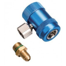 Муфта швидкознімна HONGSEN   HS-ML-S з блокуванням, з адаптером M14*1,5-1/4SAE (R134a)
