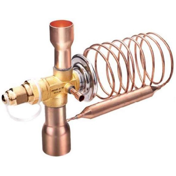 Термо-регулюючий вентиль HONGSEN FRF410W- 4,5-4-7 (зовн.вир., пайка: 1/2"-7/8"-1/4", 16кВт, R-410A)