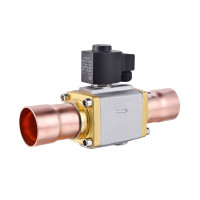 Соленоїдний вентиль HONGSEN HVP32-11T з котушкою 220 В (пайка 1 3/8", 16м³/ч, 45 Бар)