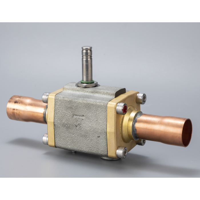 Соленоїдний вентиль HONGSEN HVP32-11T з котушкою 220 В (пайка 1 3/8", 16м³/ч, 45 Бар)