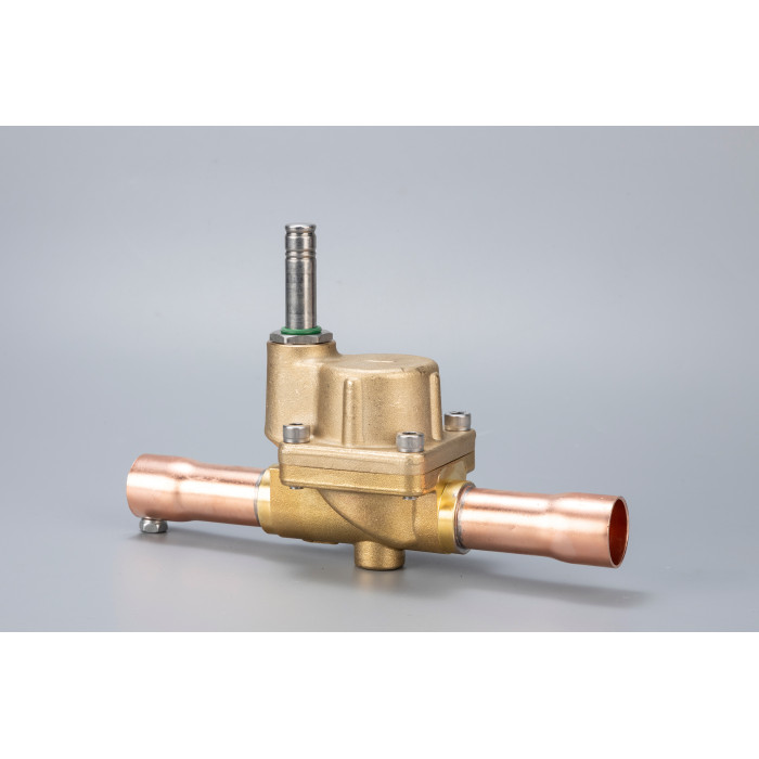 Соленоїдний вентиль HONGSEN HVD40-13T з котушкою 220 В (пайка 1 5/8", 25м³/ч, 45 Бар)