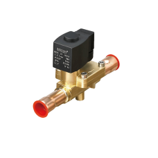 Соленоїдний вентиль HONGSEN HV 3-3T з котушкою 220 В (пайка 3/8", 0,27м³/ч, 45 Бар)