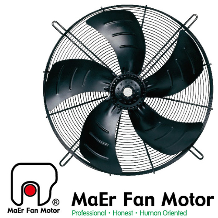 YWF 4E-630S Вентилятор осьовий 630мм MAER YDWF102L70P4-753N-630 (220В, 11224м3/год, IP54) в Києві і Україні.| MAER
