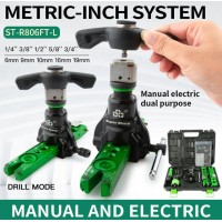 Розвальцовка (набір) Super Stars ST-R806FT-L: +Труборіз ST-532 +Ніж ST-207 (1/4 - 3/4"; 6 - 19 мм)